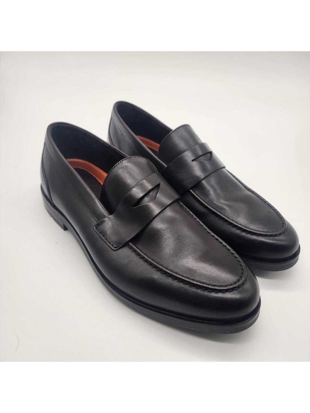 New Rockport Men's Soren Dress Slip On Penny Loafers Brown 11.5